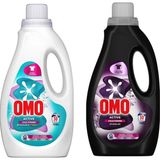 Omo Sıvı Deterjan 1500 ml Beyazlar&renkliler ve Siyahlar 2 Li Set - 1,5 lt