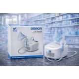 Omron C101 Essential Kompresör Nebulizatör – Ev Tipi Nebulizer – Yetişkin ve Çocuk Maskeli – Güçlü Kompresör – 63 dB – Kolay Temizlik