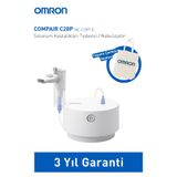 Omron C28P Nebulizatör | Etkili İnhalasyon Cihazı +Taşıma Çantası Hediye