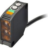 Omron E3JK-RR12 ,kübik/10mt 24V..220VAC/DC KONTAK-1A1K 4-Kablo Reflektör Fotosel