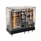 Omron G2R-2 24VDC 5A Çift Kontak 8 Pin Power Relay Güç Rölesi