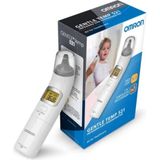 Omron Gelişmiş, Hassas 1 Saniyelik Ölçüm; Gentle Temp 521, 3'ü 1 Arada Kulaktan Ateş Ölçer - Beyaz