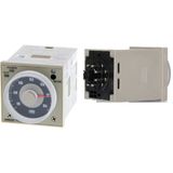 Omron H3CR-F8-230 ,48X48MM 110V..220VAC/DC Yuvarlak-8-Pin Flaşör Zaman Röle - 0 - Siyah