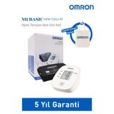 Omron M1 Basic Üst Koldan Dijital Tansiyon Aleti – Tek Tuşla Ölçüm, 5 Yıl Garantili + Taşıma Çanta Hediye