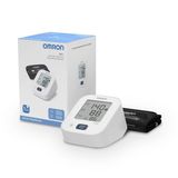 Omron M2+ 30 Ölçüm Hafızalı Geniş Manşetli Üst Koldan Ölçer Pilli Dijital Tansiyon Aleti