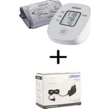 Omron M2 Basic Hem-7121J-E Intellisense Koldan Olcer + Hhp-Cm01 Adaptor