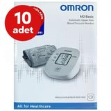 Omron M2 Basic HEM-7121J-E Koldan Ölçer Tansiyon Aleti - 10 Adet