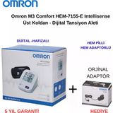 Omron M3 Comfort Koldan Ölçer Tansiyon Aleti + Omron Orjinal Adaptör