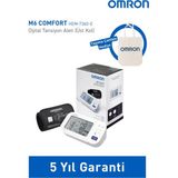 Omron - M6 COMFORT Üst Koldan Ölçümlü Dijital Tansiyon Aleti - 5 YIL GARANTİ+Taşıma Çantası Hediyeli