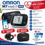 Omron M7 Intelli It Afib Tansiyon Aleti Çanta ve Adaptör Hediyeli