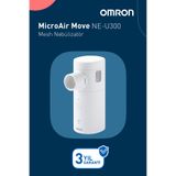 Omron MicroAir Go NE-U300 Mesh Nebülizatör | Taşınabilir, Şarj Edilebilir, Sessiz Nebülizer