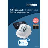 OMRON X2+ Connect Üst Koldan Ölçer Dijital Tansiyon Aleti (m2 Intelli)