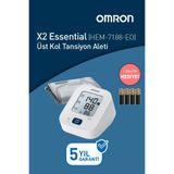 Omron X2 Essential Üst Koldan Ölçer Dijital Tansiyon Aleti, 5 Yıl Garantili (M2 Basic) - Pil Hediyeli