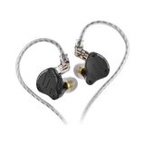 Omrs Store Kz ZS10 Pro x Kulak Içi Monitörler, Profesyonel Gürültü Izolasyonlu Kablolu Kulaklıklar, 1dd+4ba Hibrid 5 Sürücüleri Hif - Siyah