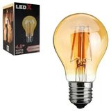 Omrs Store Ledx A-60 Kırılmaz Gövde 4,5 Watt Rustik Ampul - Altın
