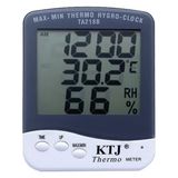 Omrs Store Powermaster PM-6233 Termometre Oda Tipi Ekranlı Sıcaklık ve Nem Ölçer - Saat Özellikli - Çok Renkli
