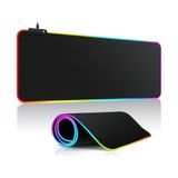 Omrs Store Rgb LED Gaming Mouse Pad 80X30 Xxl - Çok Renkli