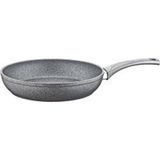 Oms 24 cm Gri Yapışmaz Granit Tava