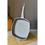 Oms 28 cm Granit Grill Tava - --