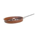 Oms 3222 Metal Kapak Çelik Sap Granit 32x4 cm Hamsi Tava