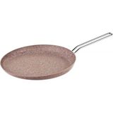 Oms 3234 26 cm Kahverengi Krep Tavası