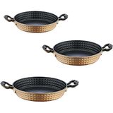 Oms 3294 Döküm Non-Stick Teflon 3'lü Sahan Seti 18-20-22 cm