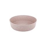 OMS 3411 Tek Parça Bio Granit Yuvarlak 28x8 Cm Fırın Tepsisi Sütlü Kahve Rengi