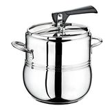 Oms 5104 Paslanmaz 5104 2 Parça Klasik Güveç 22 cm 5 lt Düdüklü Tencere