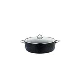 OMS Gastro 36CM Karnıyarık Tencere 3312-BLACK