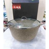 Oms Gastro Mega 34 Cm Granit Derin Tencere 3109-Kumbeji