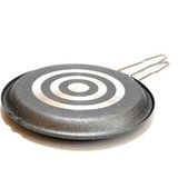 Oms Granit Çift Taraflı 32 cm Balık Börek Tavası