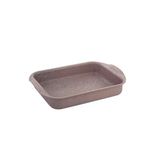 Oms Granit Dikdörtgen Fırın Tepsi 35x27cm Gri Renk