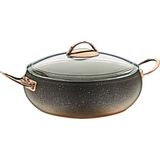 Oms Paslanmaz Granit 30x8 Cm Pilav Küre Tencere
