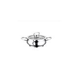 Oms Paslanmaz Mini Küre Basık Tencere 16X6cm 152.2009-16-Mbt Q