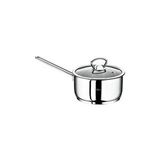 Oms Tek Kulp Mini Basık Tencere 12x5 Cm – 152.2008.12.mbtt Gümüş