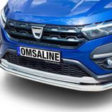 Omsa Dacia Sandero Stepway Texas Çap:60 Krom 2021 ve Sonrası Ön Koruma