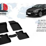 Omsa Fiat Egea Sedan 4D Siyah 2016 ve Sonrası Havuzlu Paspas