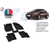 Omsa Fiat Linea 4d Havuzlu Paspas Siyah 2007 Ve Sonrası