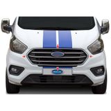 Omsa Ford Transit Tourneo Custom 4 Parça 2018 ve Sonrası Krom Ön Panjur Çerçevesi