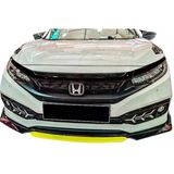 Omsa Honda Civic Fc5 Abs 2016 ve Sonrası Piano Sarı Flaplı Ön Tampon Lip