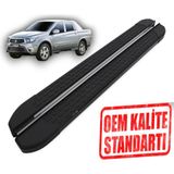 Omsa Korando Sports 2011 2018 Araca Özel Nevada Siyah Yan Basamak