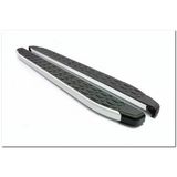 Omsa Line Fiat Doblo 2000-2009 Blackline Mat Alüminyum Alınlı Yan Basamak