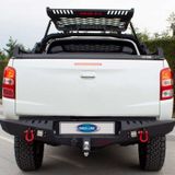 OMSA Mitsubishi L200 Dakar Çelik Arka Tampon Ledli Sensörlü 2020 ve Sonrası