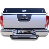 Omsa Nissan Navara 60x76 Siyah 2016 ve Sonrası Arka Basamak
