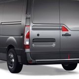 Omsa Nissan NV400 2010 ve Sonrası Taşlı P.Çelik Krom Arka Tampon Eşiği