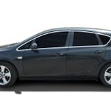 Omsa Opel Astra J HB 12 Parça 2010-2014 Arası Krom Cam Çerçevesi