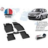 Omsa Opel Corsa D 4d Havuzlu Paspas Siyah 2006-2015 Arası