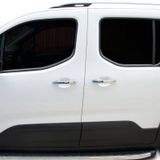 Omsa Peugeot Rifter 2019 ve Sonrası 4 Kapı 8 Parça Krom Kapı Kolu