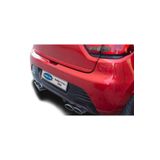 Omsa Renault Clio 4 Kırmızı Krom Alt 2012-2018 Arası Bagaj Çıtası