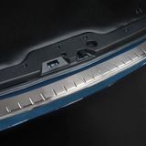 Omsa Renault Express 2021 ve Sonrası Taşlı Krom Arka Tampon Eşiği